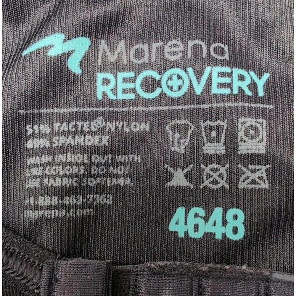 Marena Recovery Post Surgical Compression Bras Size 2XL 4648 Black Lot of 2 - Picture 3 of 5